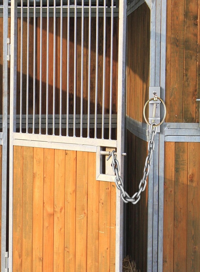 Otoolling 8 Pcs Water Bucket Hooks for Horses with Pin Heavy Duty Wall Mounted Horse Feed Bucket Hangers Holders Metal for Horse Stall Stable Barn Animal Supplies - Image 5